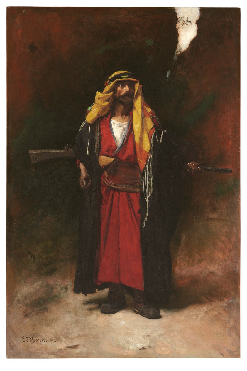 Ein arabischer Wächter von Leon Joseph Florentin Bonnat