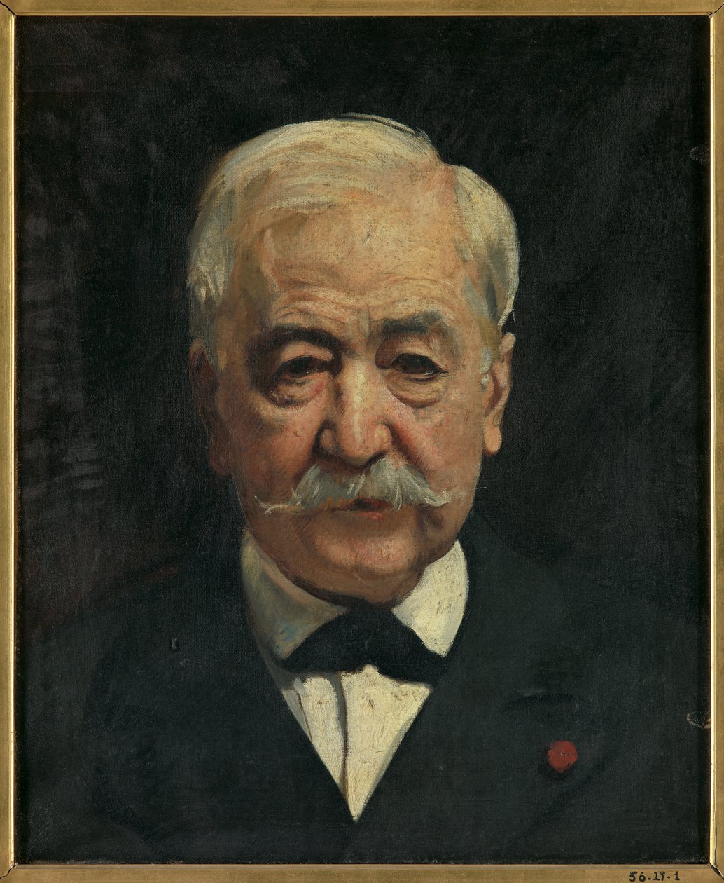 Porträt von Ferdinand de Lesseps von Leon Joseph Florentin Bonnat
