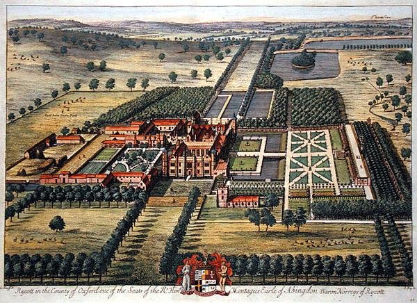 Rycott in der Grafschaft Oxford, graviert von Johannes Kip (ca. 1652-1722) von Leonard (after) Knyff