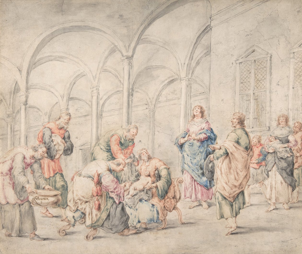 Die Beschneidung von Leonard Bramer