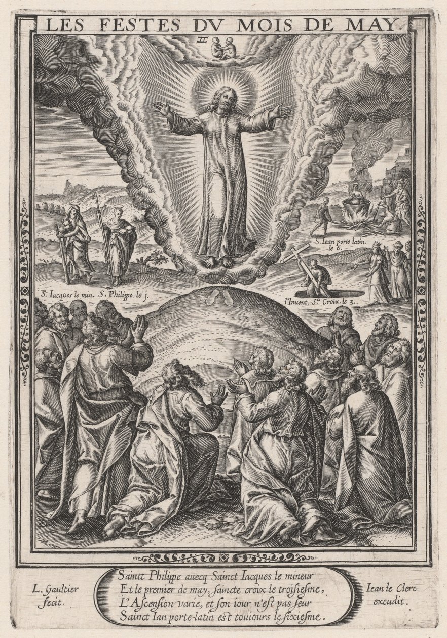 Die Feste des Monats Mai (Himmelfahrt) von Leonard Gaultier