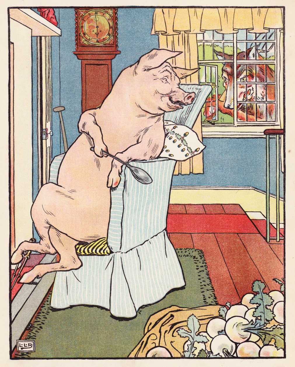 Die drei kleinen Schweinchen von Leonard Leslie Brooke