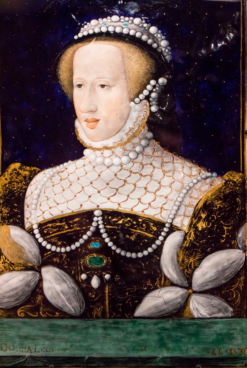 Eleonora von Habsburg, Limoges, 1560 von Leonard Limosin