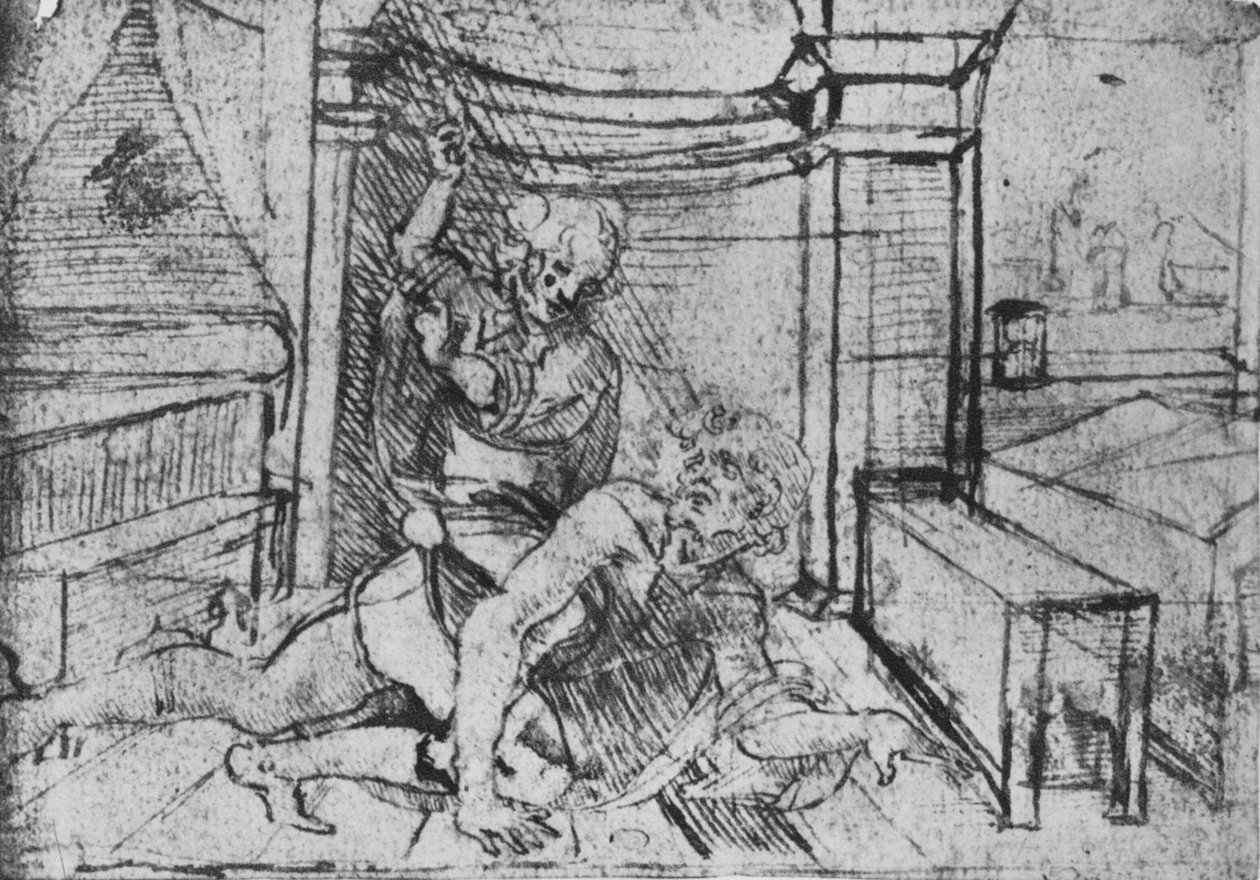 Aristoteles und Phyllis, um 1480 1945 von Leonardo da Vinci