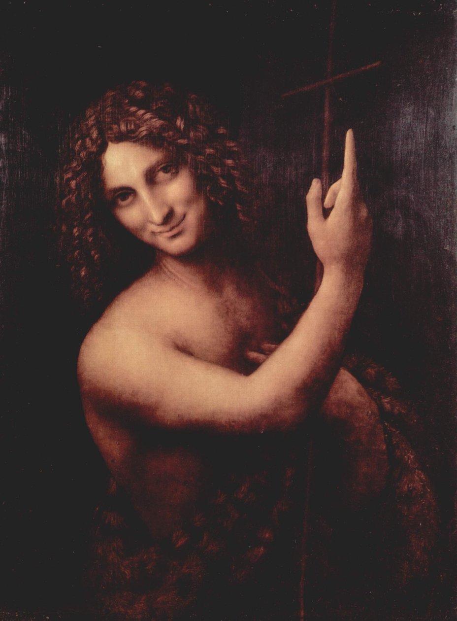 Johannes der Täufer von Leonardo da Vinci