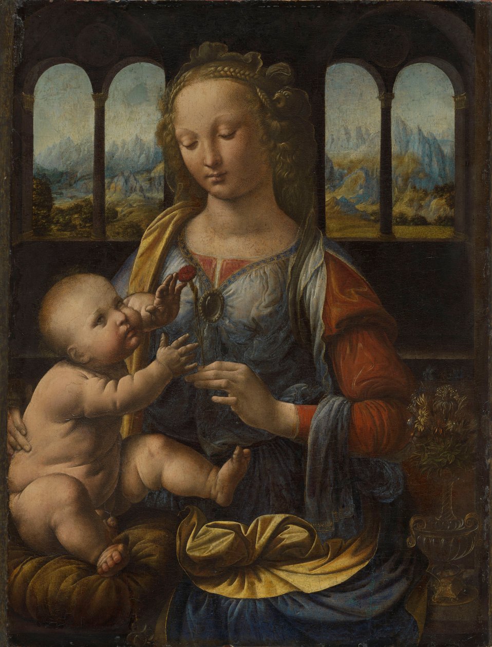 Madonna mit der Nelke von Leonardo da Vinci