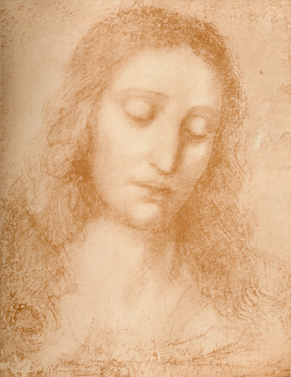Kopf des Erlösers, 15. Jahrhundert, 1932 von Leonardo da Vinci