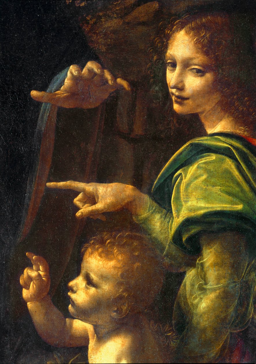 Die Madonna in den Felsen von Leonardo da Vinci