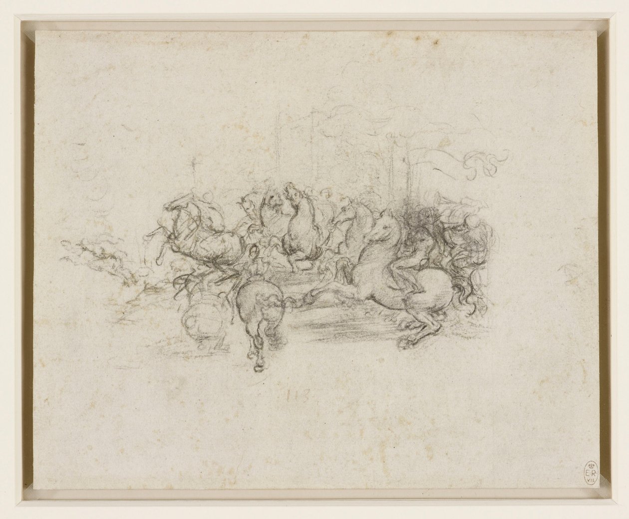 Eine Kavalkade von Leonardo da Vinci