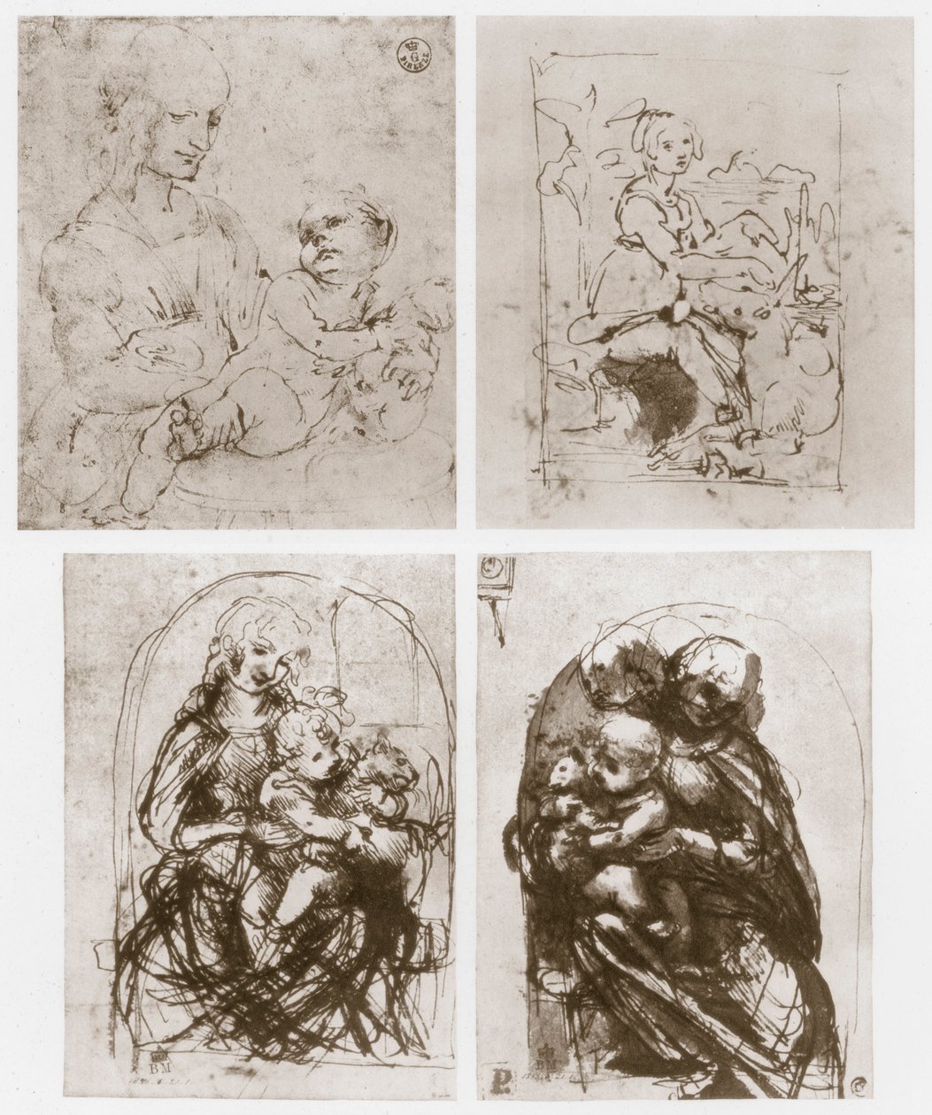 Madonna, 15. Jahrhundert von Leonardo da Vinci