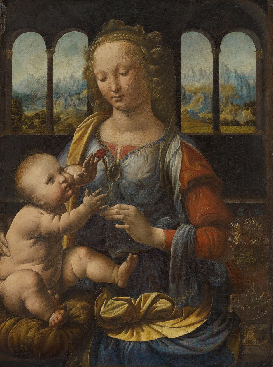 Madonna mit der Nelke von Leonardo da Vinci