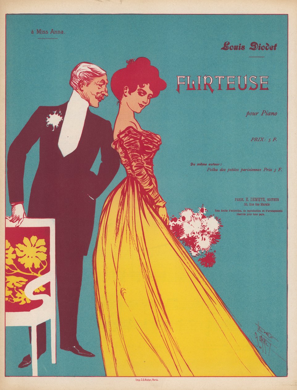Flirteuse von Leonce Burret