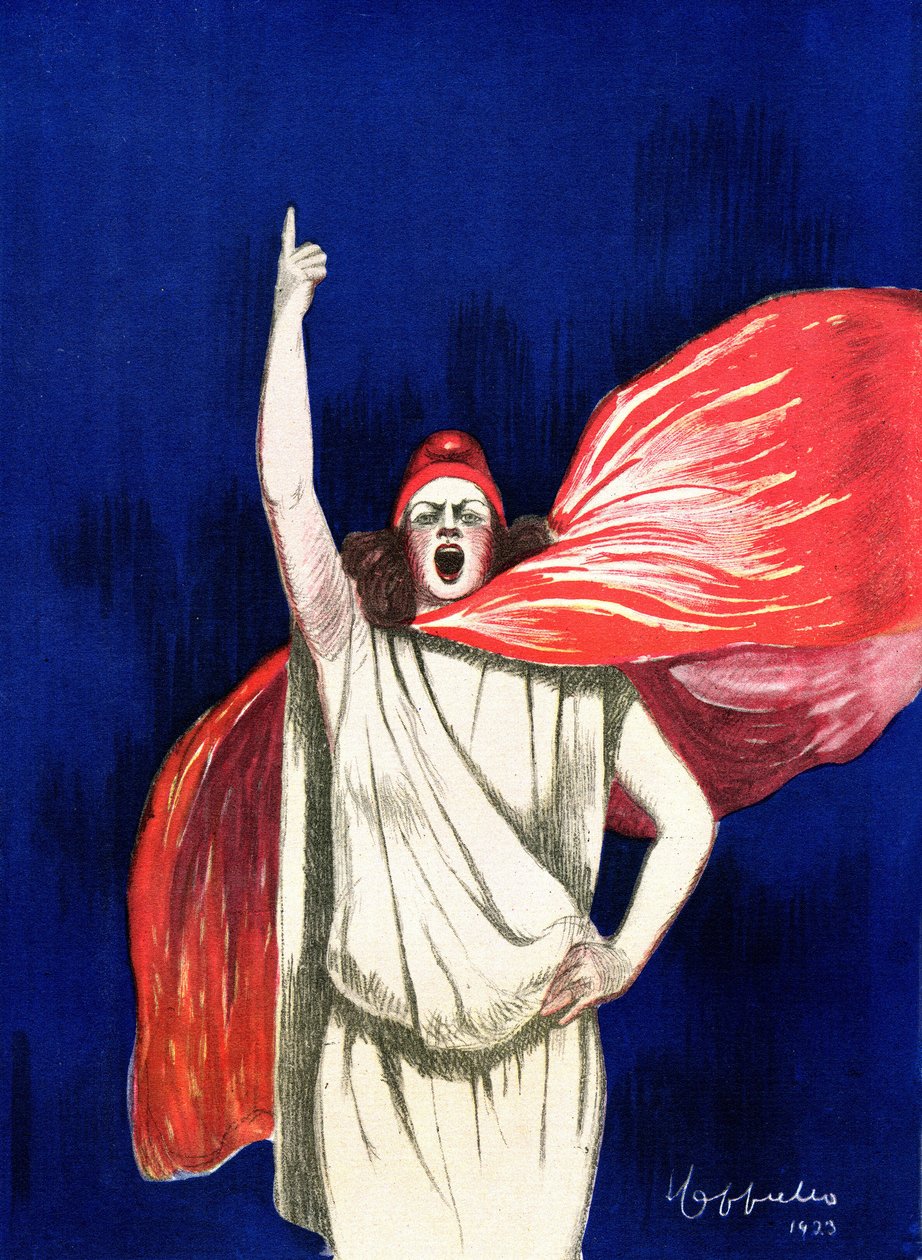Plakat für „The Daily“ von Leonetto Cappiello (1875-1942) 1923 Privatsammlung von Leonetto Cappiello