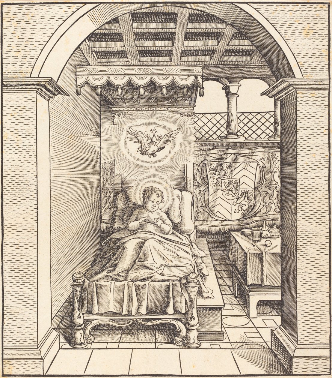 Der heilige Dentalinus von Leonhard Beck