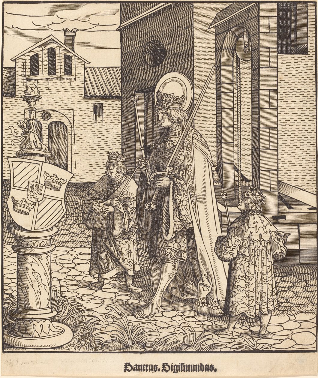 Heiliger Sigismund von Leonhard Beck