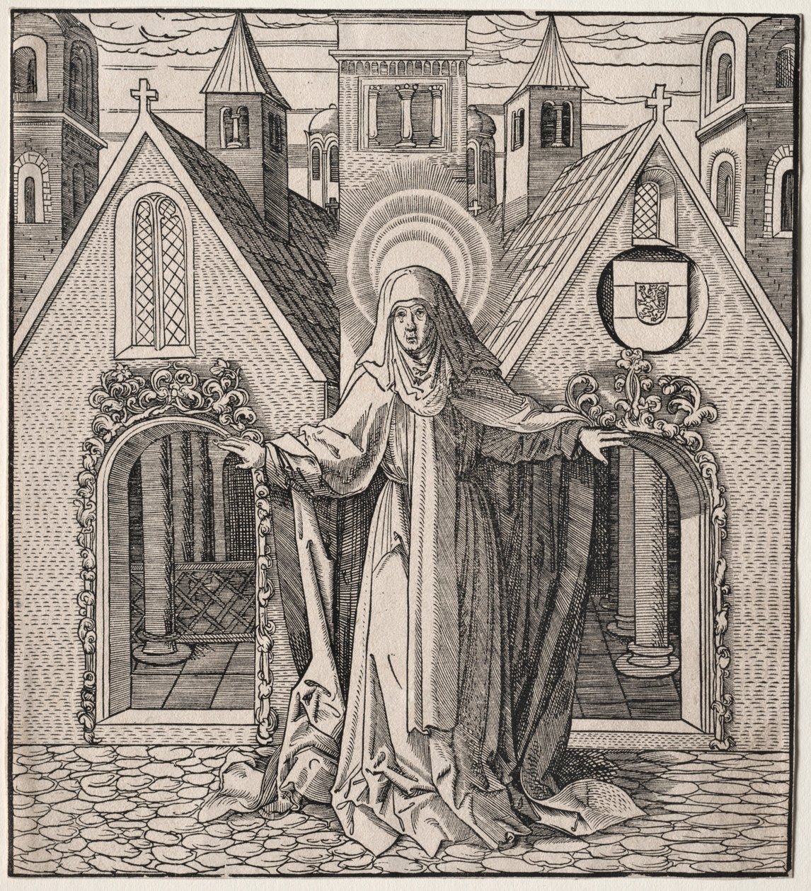 Sancta Rega, 1512-1516 von Leonhard Beck