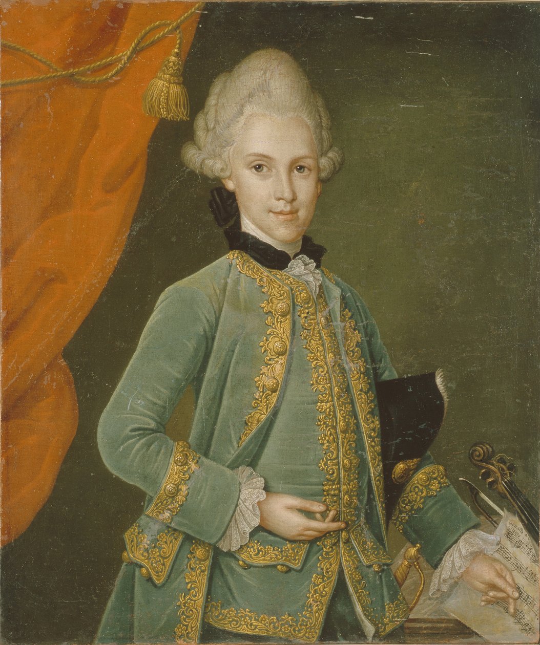 Porträt von Graf Karl Gustav von Simolin 1715-1777 von Leonhard Schorer