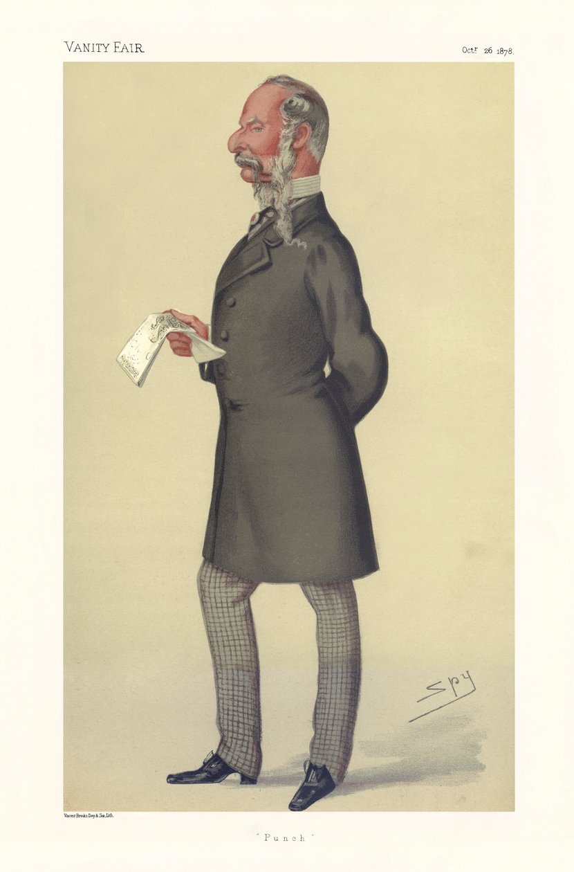 John Tenniel - Porträt stehend von Leslie Matthew (1851 1922) Ward