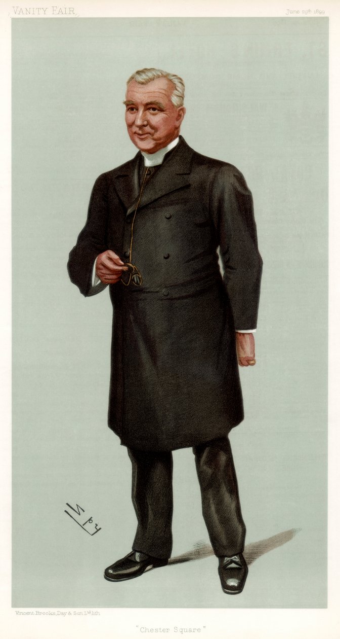 Chester Square, Canon Fleming, britischer Geistlicher, 1899 von Leslie Matthew Ward