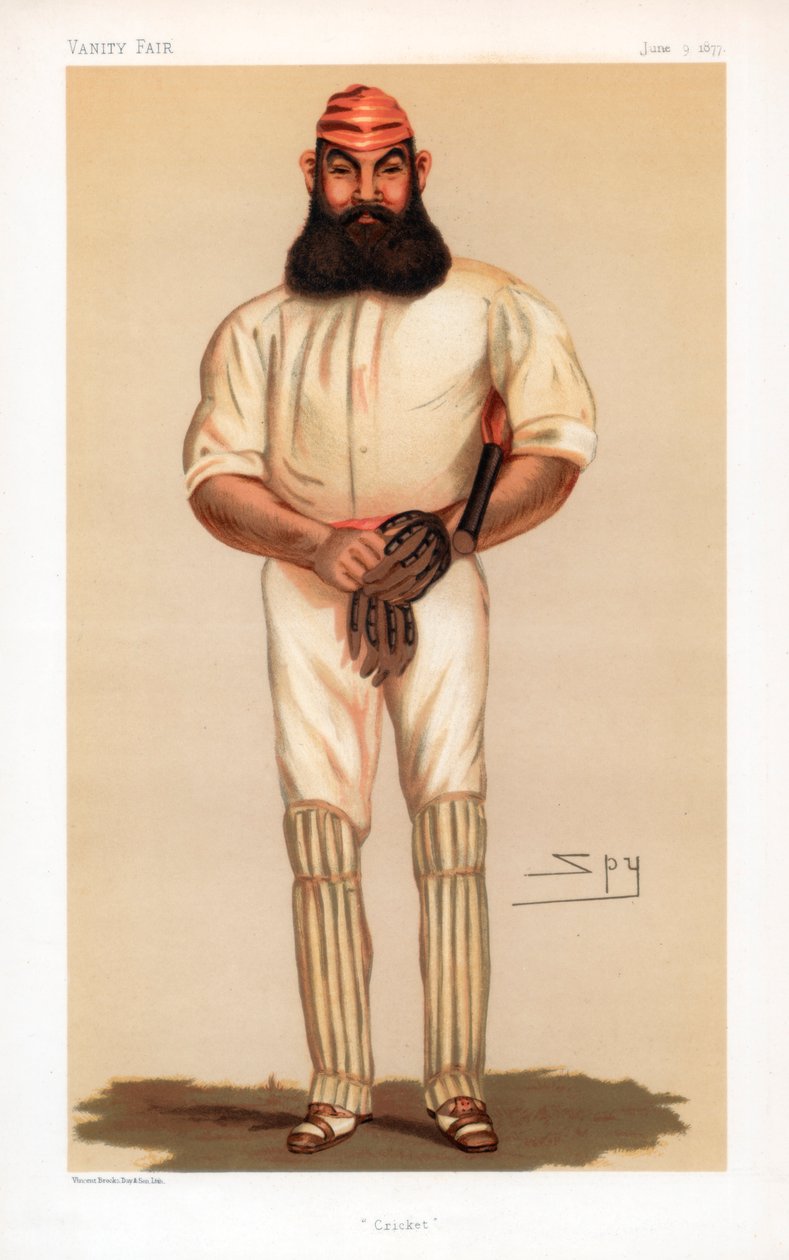 Cricket, 1877 von Leslie Matthew Ward