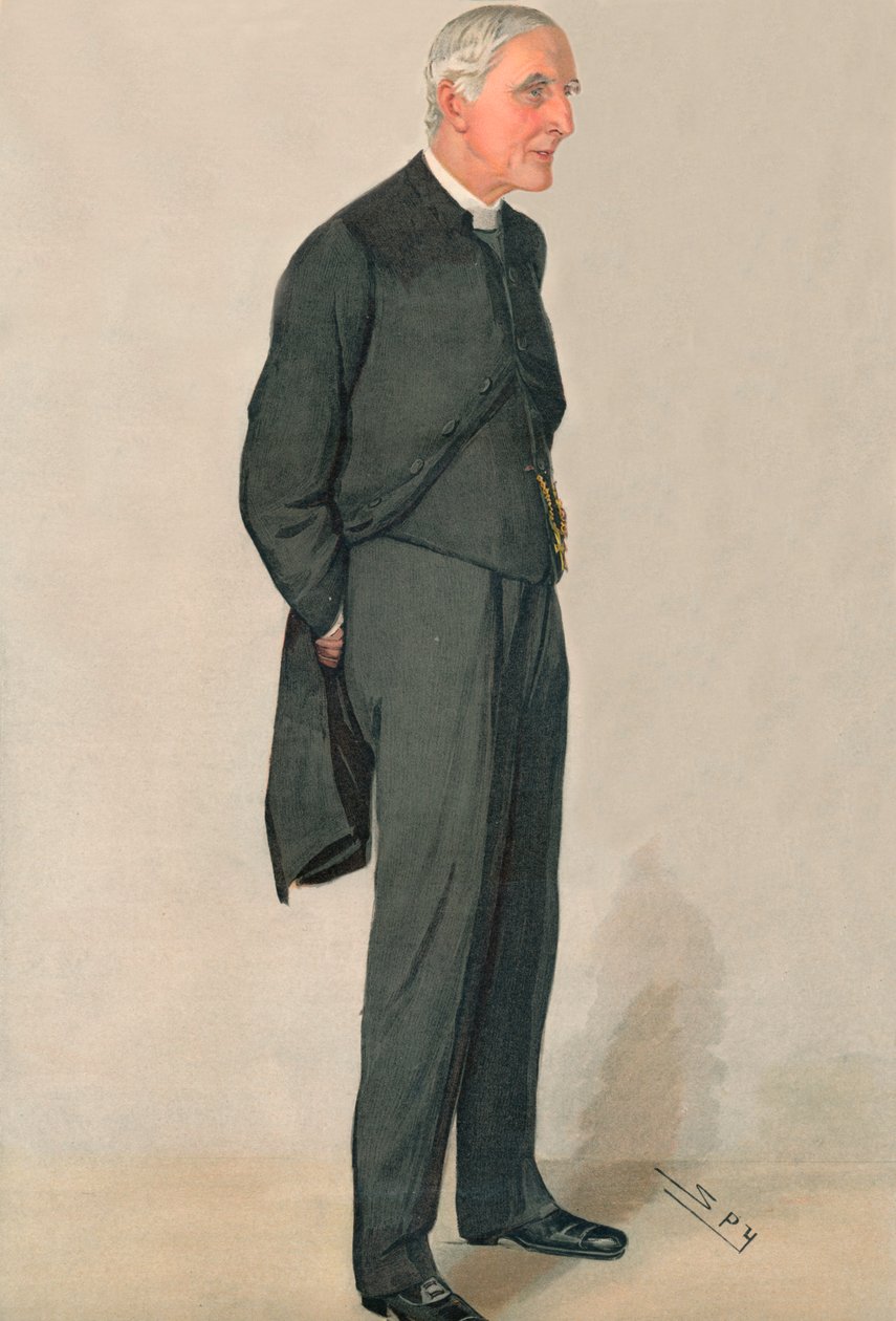 Der Rev. Joseph Wood, D.D. Direktor von Harrow, 1910 von Leslie Matthew Ward