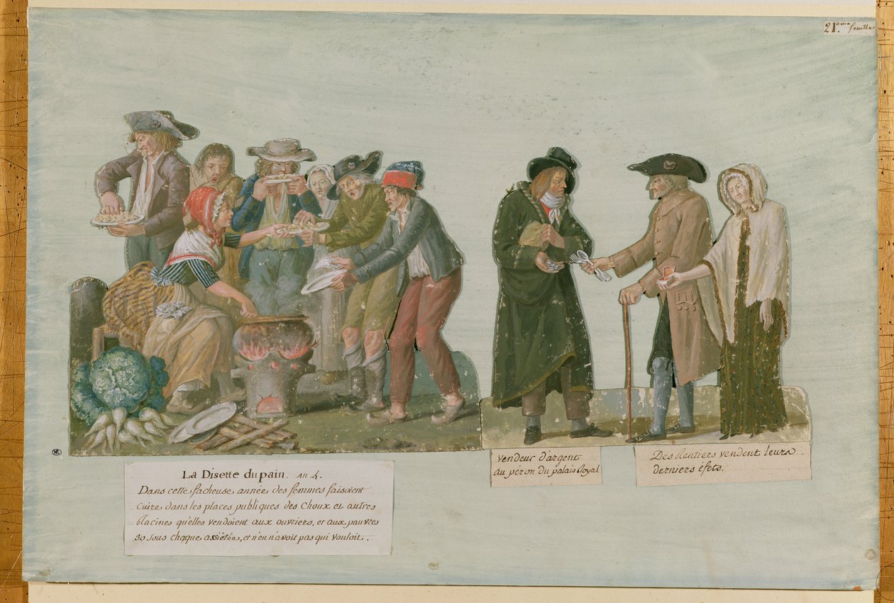 Die Brotknappheit und der Pfandleiher von Lesueur Brothers