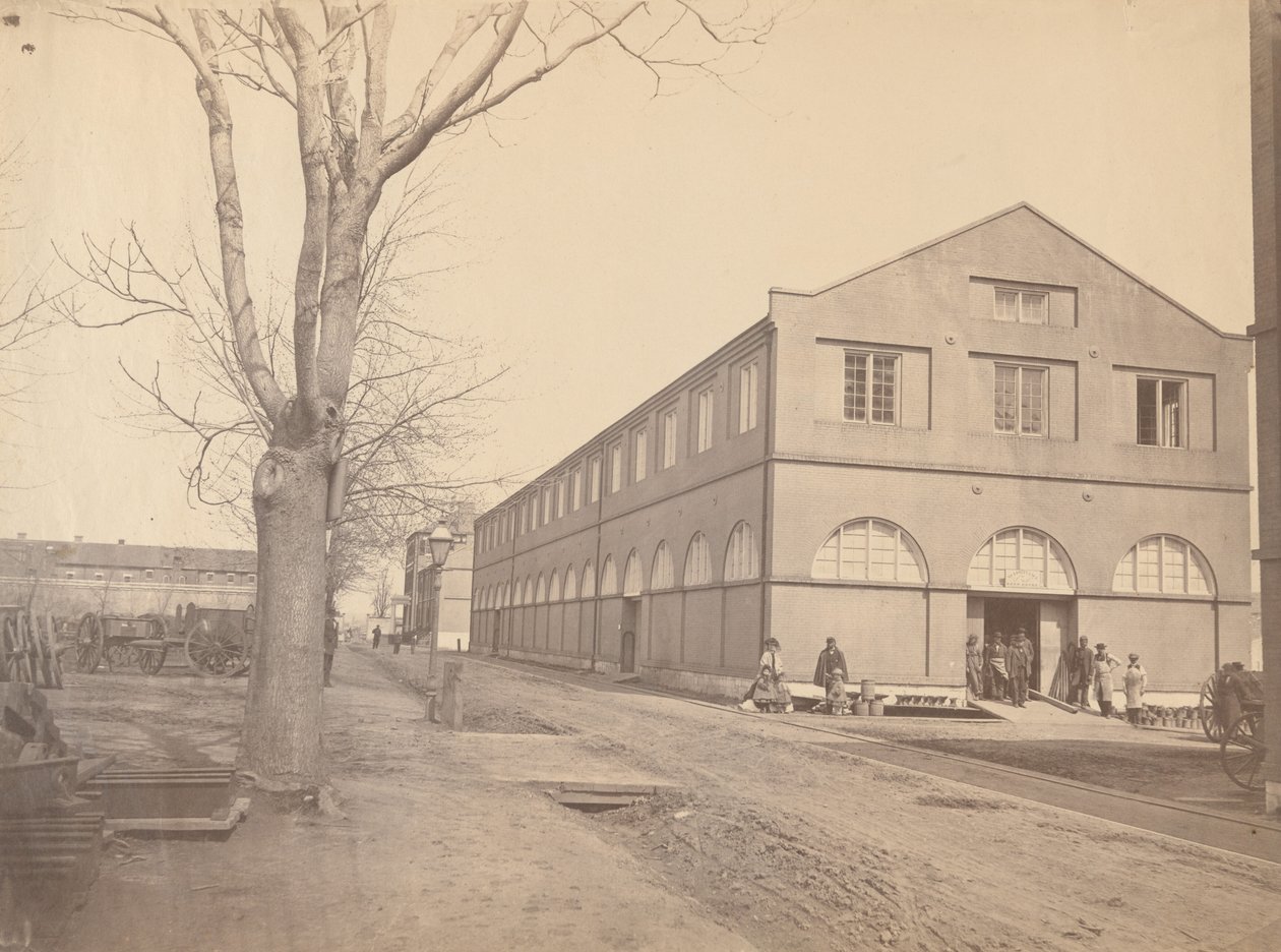 Werkstätten im Washington Arsenal, 1858–1859 von Lewis Emory Walker