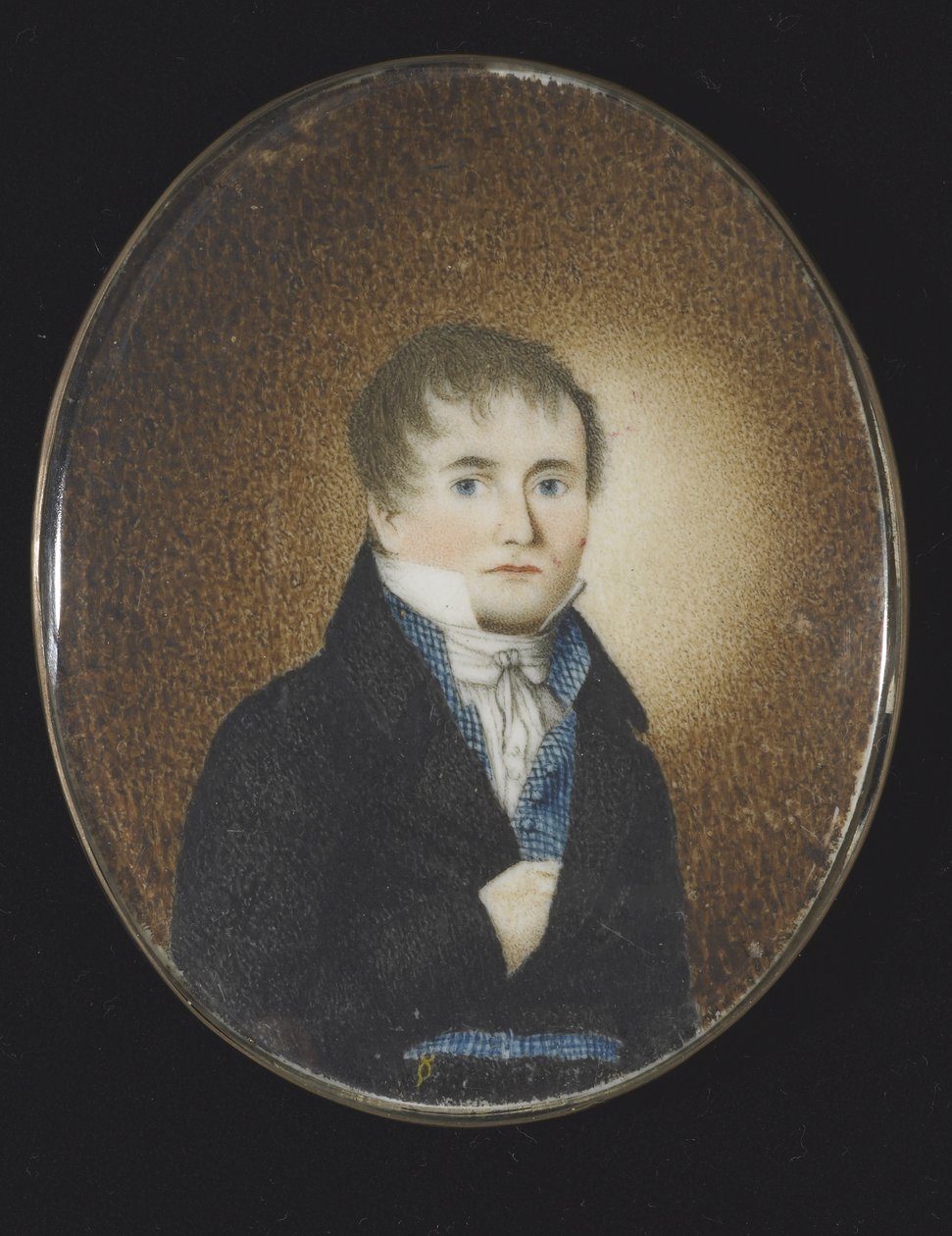Selbstporträt, ca. 1810-20 von Lewis Peckham