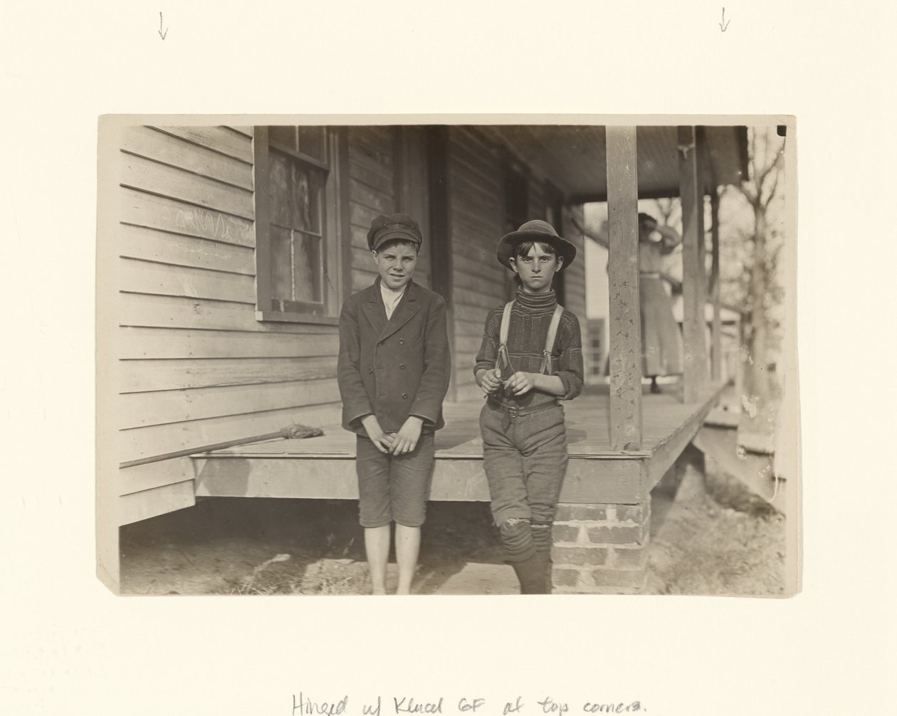 [Morris Small und John Lewis, Chester, South Carolina] von Lewis W. Hine