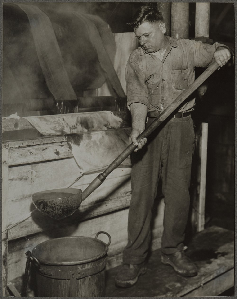 Stückfärben von Lewis Wickes Hine