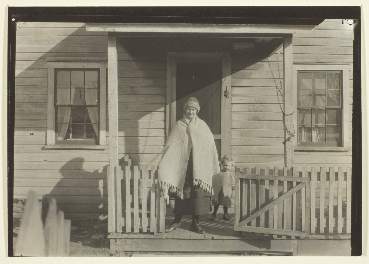 Frau, Kind und Zuhause eines Kohlenbergmanns aus Pennsylvania von Lewis Wickes Hine