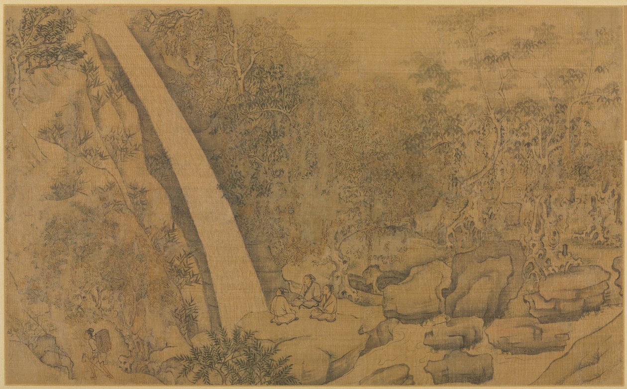 Wohnung in den Longmian Schlafenden Drachen Bergen, 1100er-1200er Jahre von Li Gonglin