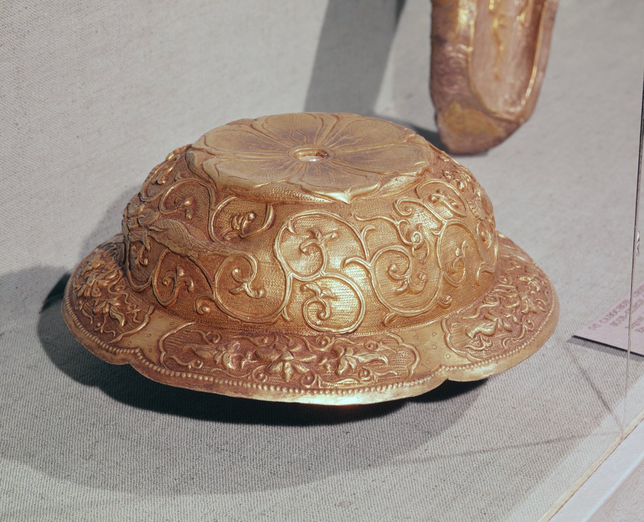 Ornament vom Pferdegeschirr, ca. 959 n. Chr. von Liao Dynasty Chinese School