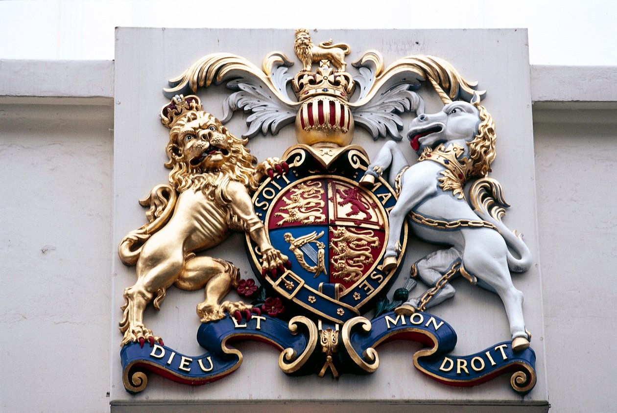 Königliches Wappen des Vereinigten Königreichs, Theatre Royal, Drury Lane von Unbekannt Unbekannt