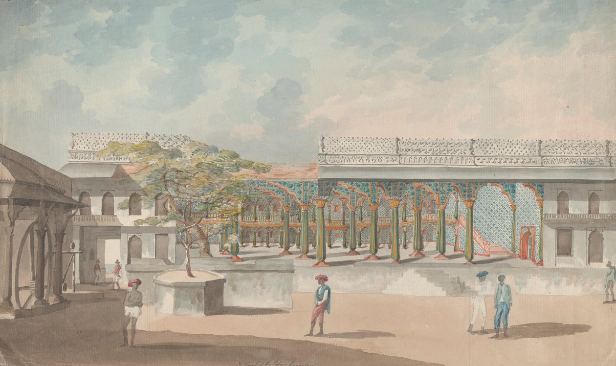 Tipu Sultans Sommerpalast von Lieutenant James Hunter