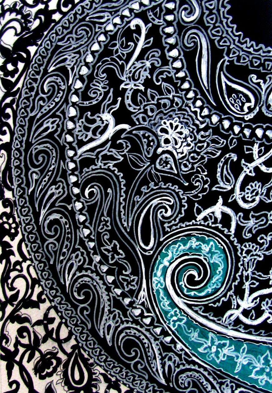 Paisley-Studie von linda arthurs