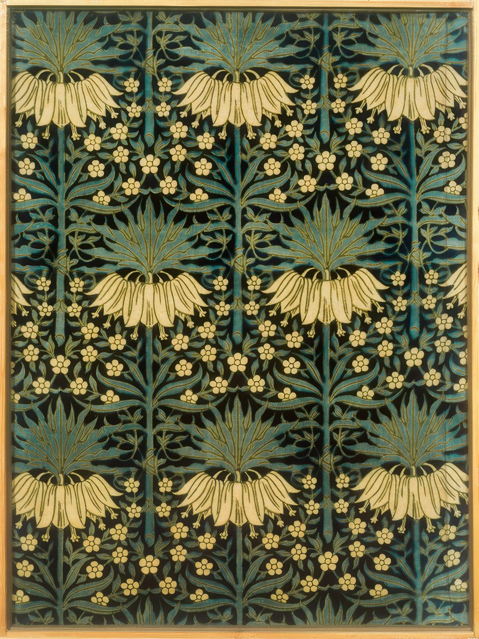L. P. Butterfield, Textil mit floralem Muster von Lindsay Philip Butterfield