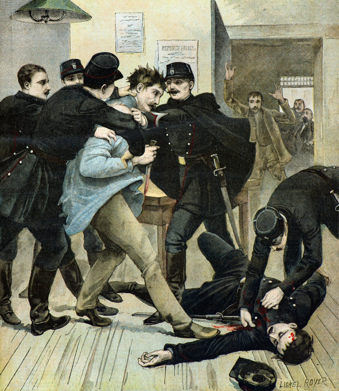 Der Anarchist Le Gagneux von Lionel Noel Royer