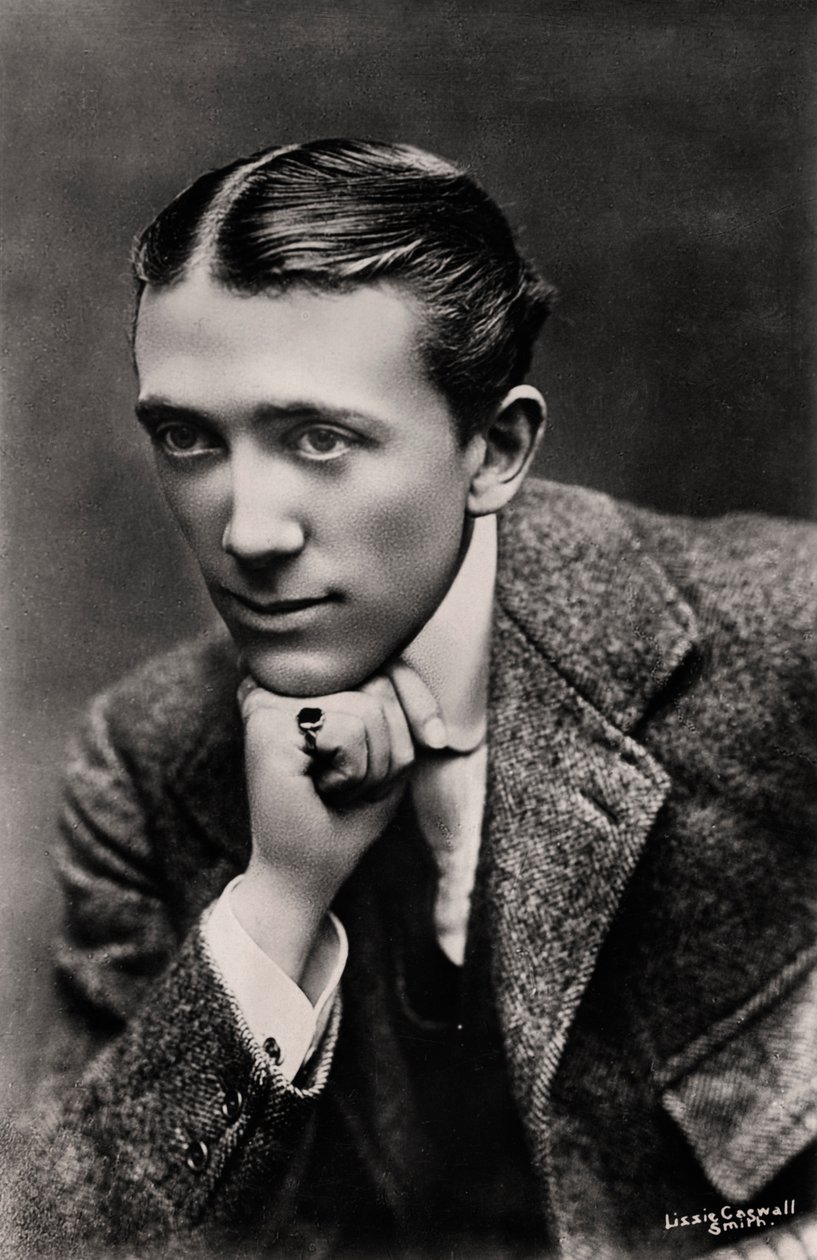 Gerald Du Maurier, englischer Schauspieler und Theaterleiter, frühes 20. Jahrhundert von Lizzie Caswall Smith