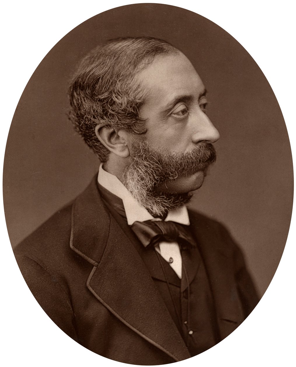 Earl of Carnarvon, Präsident der Society of Antiquaries, 1880 von Lock and Whitfield