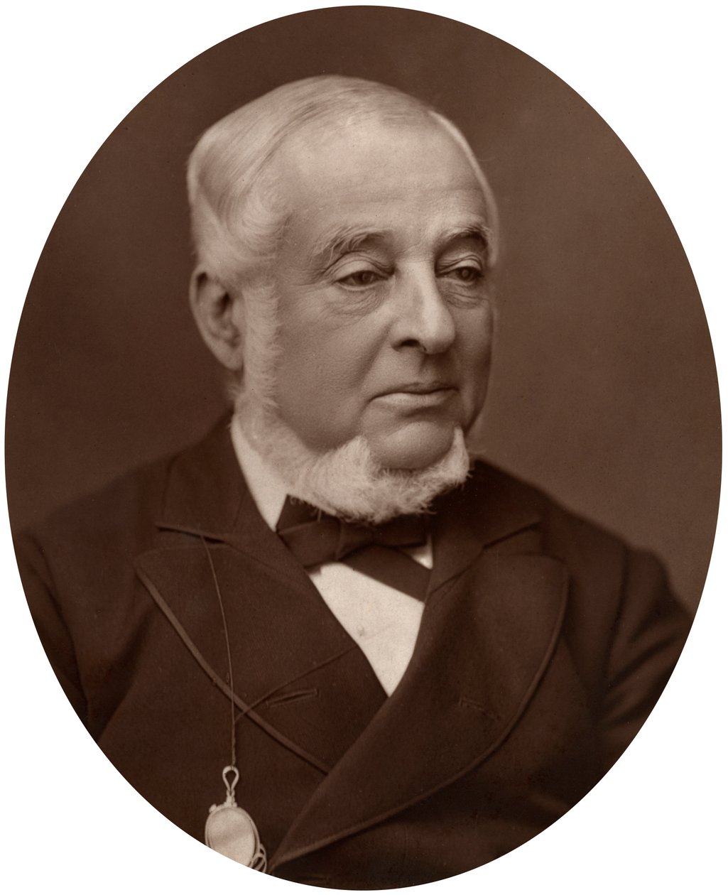Warren de la Rue, britischer Astronom und Physiker, 1882 von Lock and Whitfield