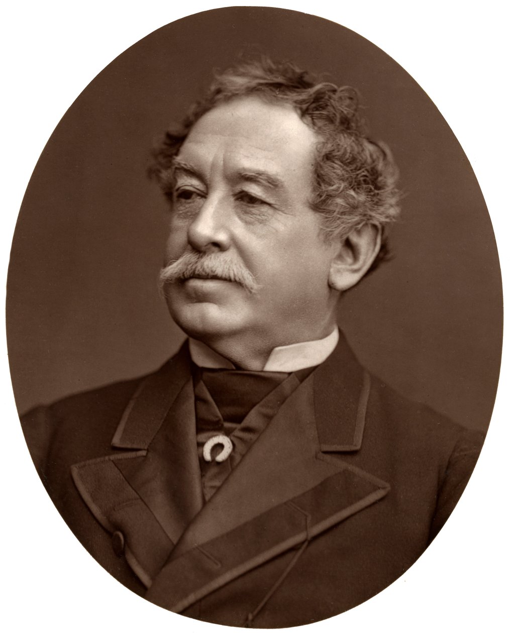 William Howard Russell, Esq, LLD, irischer Journalist, 1876 von Lock and Whitfield