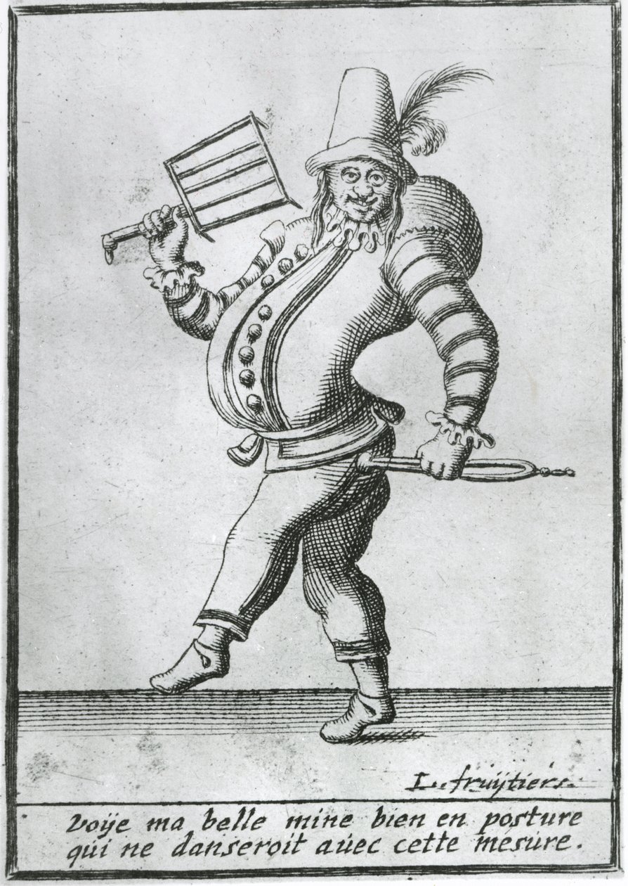 Polichinelle von Lodewyk Joseph Fruytiers