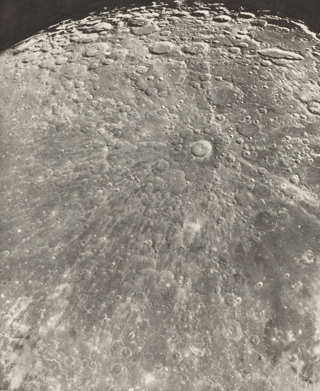 Mondfotografie Strahlung von Tycho - Zunehmende Phase von Loewy et Puiseux