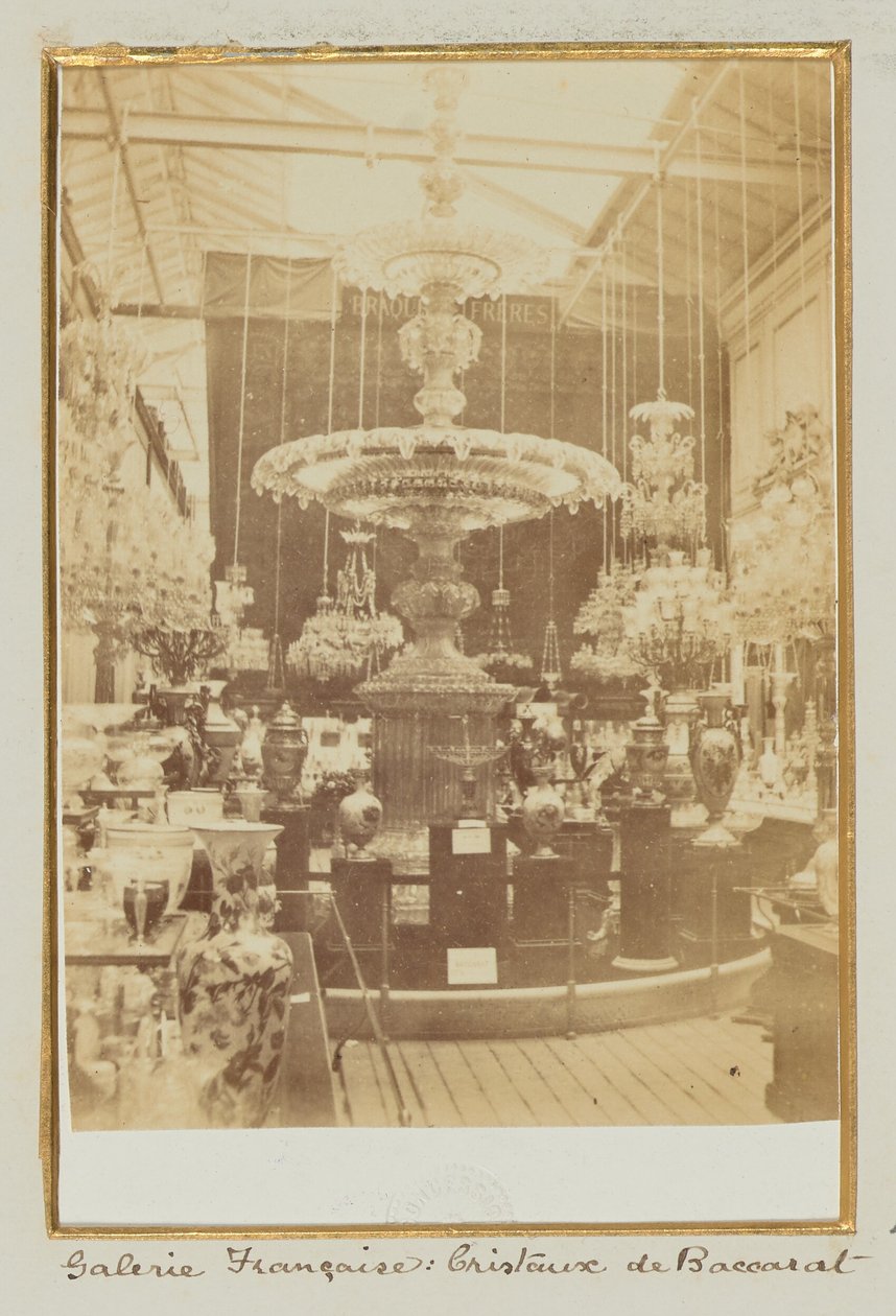 Galerie Française. Cristaux de Baccarat (Nr. 2) von Léon and Lévy