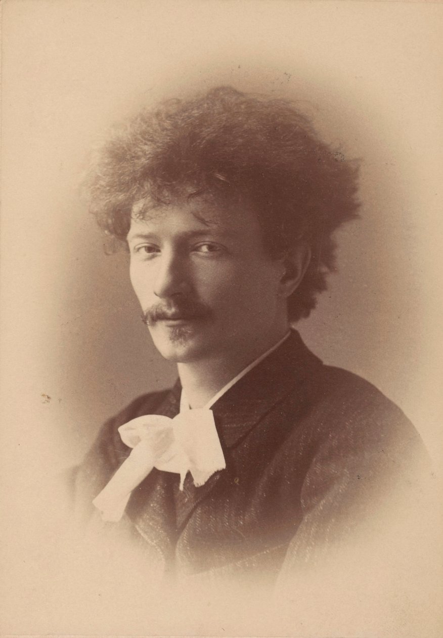 Porträt des Komponisten Ignacy Jan Paderewski 1860-1941, 1890 von London . Photo studio Elliott and