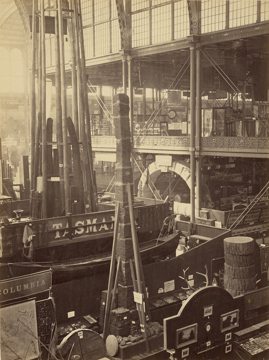 Ansicht der Kunst auf der Ausstellung 1862 von London Stereoscopic and Photographic Company