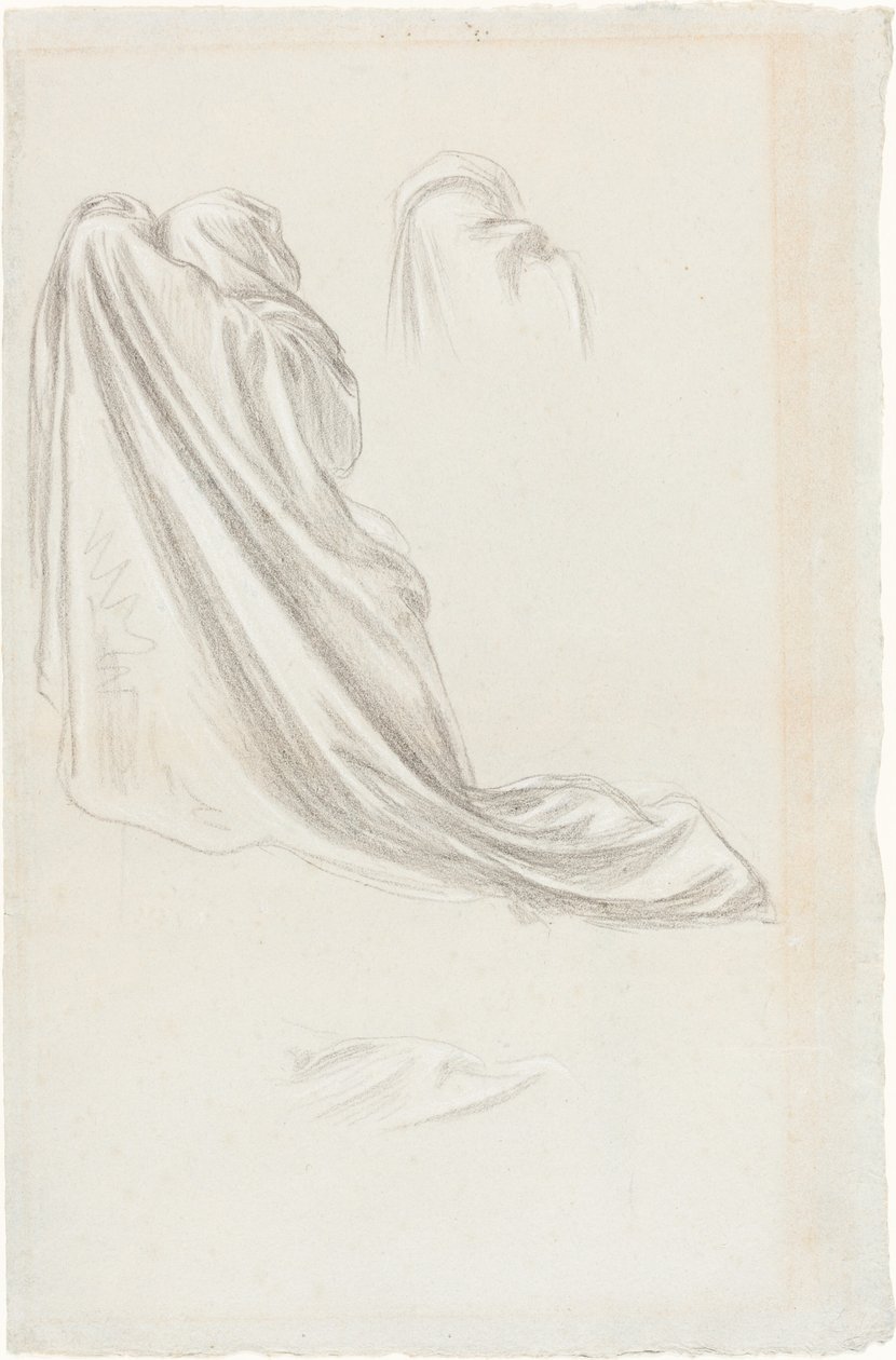 Studie für "Die klugen und törichten Jungfrauen" von Lord Leighton Frederic