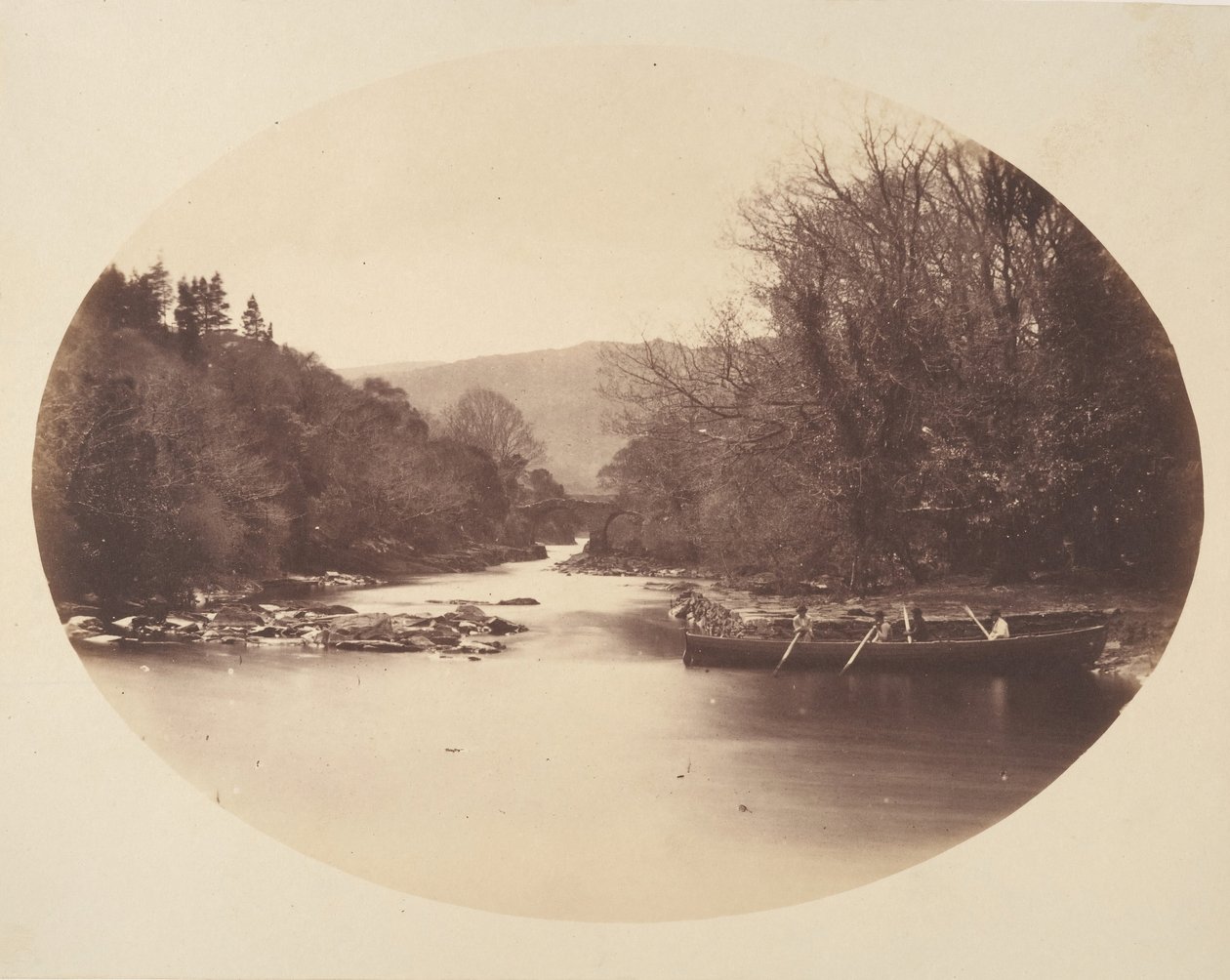 Das Treffen der Wasser, Killarney, 1854 von Lord Otho Fitzgerald