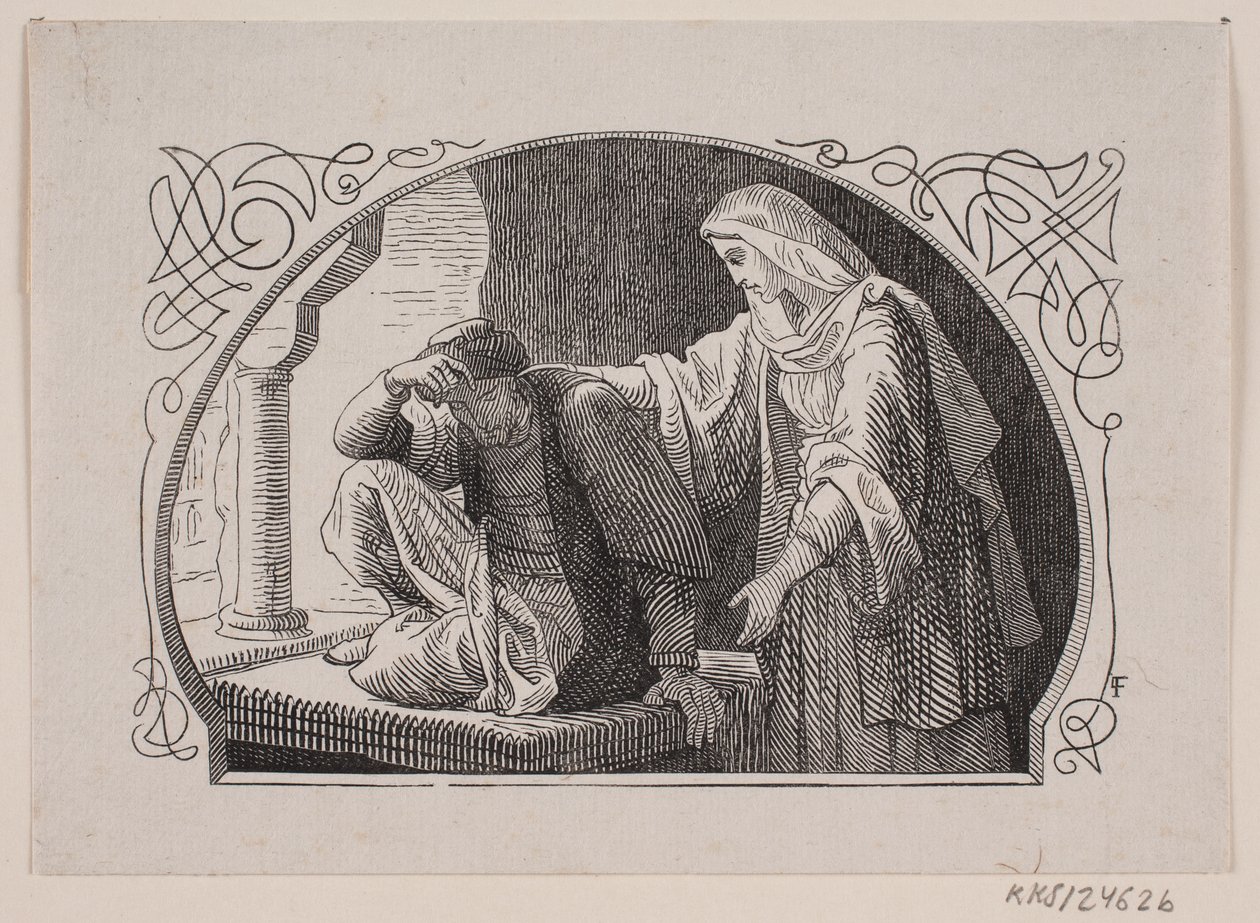 Sheiken und seine Tochter von Valdemar Thisted von Lorenz Frølich